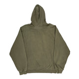 Nike Hoodie - Large Khaki Cotton