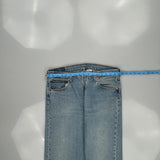 501 Levis Jeans - 33W 34L Light Wash Cotton
