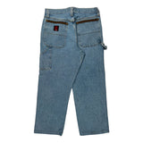 Wrangler Carpenter Jeans - 33W 30L Blue Cotton