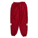 Team Nike Track Pants - Large Red Nylon