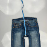 True Religion Boot Cut Jeans - 36W 30L Blue Denim