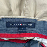 Tommy Hilfiger Chino Shorts - 34W 9L Khaki Cotton
