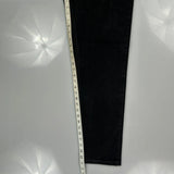 550 Levis Jeans - 26W UK 6 Black Cotton