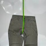 American Eagle Carpenter Pants - 33W 32L Gray Cotton