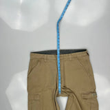 Wrangler Cargo Trousers - 36W 32L Khaki Cotton
