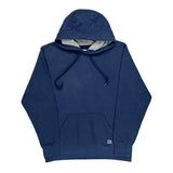 Russell Athletic Hoodie - Large Blue Cotton