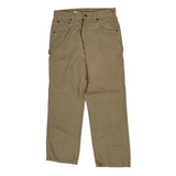 Carhartt Carpenter Trousers - 30W 30L Khaki Cotton