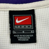 Kansas State Wildcats Nike Polo Shirt - Large White Cotton