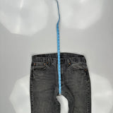 501 Levis Jeans - 36W 30L Grey Cotton