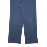 DICKIES Mens Cotton Blend Navy Regular Straight Trousers W30 L28 Workwear