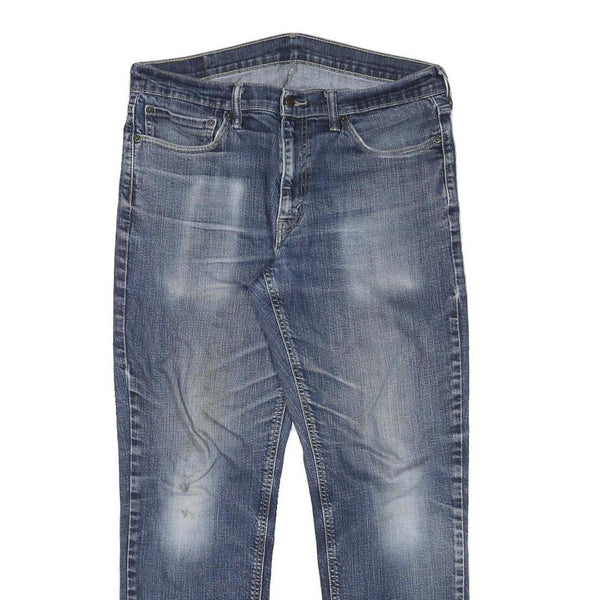LEVI'S Mens Jeans Blue Regular Straight Denim Medium W33 L29 Classic Zip Cotton