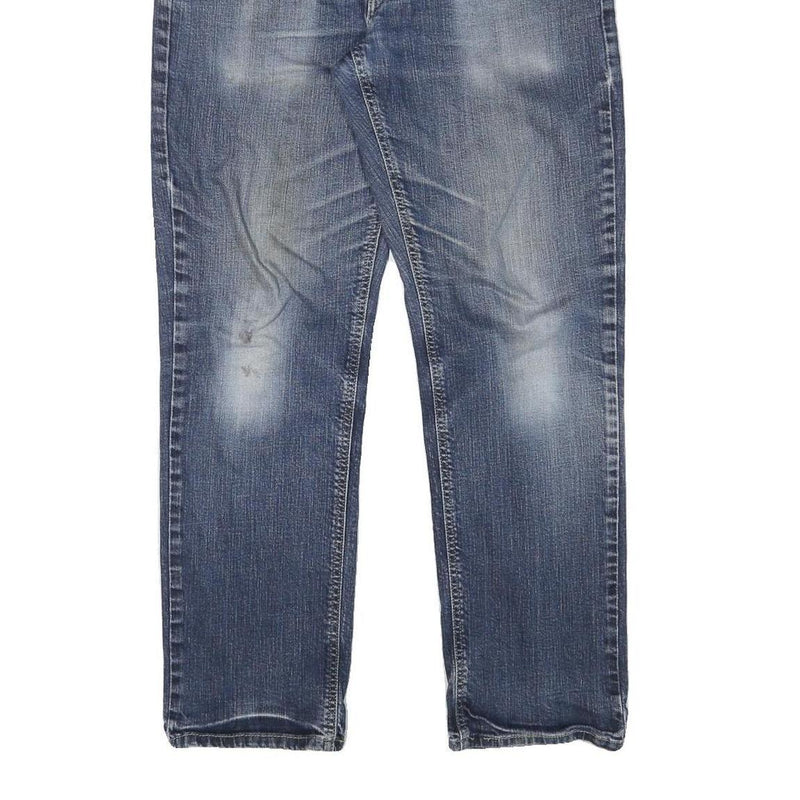 LEVI'S Mens Jeans Blue Regular Straight Denim Medium W33 L29 Classic Zip Cotton