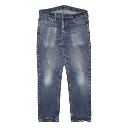 LEVI'S Mens Jeans Blue Regular Straight Denim Medium W33 L29 Classic Zip Cotton