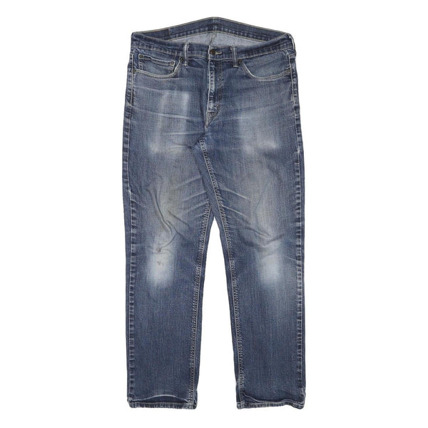 LEVI'S Mens Jeans Blue Regular Straight Denim Medium W33 L29 Classic Zip Cotton