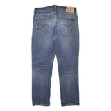 LEVI'S Mens Jeans Blue Regular Straight Denim Medium W33 L29 Classic Zip Cotton