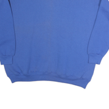 LEE Mens Blue Crew Neck 2XL Cotton Pullover Sweatshirt Casual Comfort