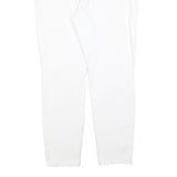 MICHAEL KORS Womens Cotton Blend White Slim Skinny Trousers W32 L28 Stylish