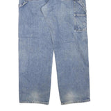 DICKIES Mens Regular Fit Blue Denim Jeans W36 L32 Workwear Carpenter Style Zip
