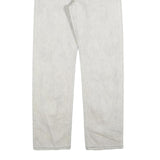 LEVI'S 501 Mens Jeans White Regular Straight Denim Light W32 L31 Classic Button