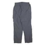 COLUMBIA Mens Polyester Blend Grey Relaxed Cargo Trousers W30 L30 Outdoor Zip