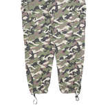 YES OR NO Womens Cotton Blend Slim Camouflage Cargo Trousers W30 L28
