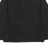 CHAMPION Mens Black Pullover Plain Crew Neck Basic Knit Jumper M Zip Pockets