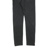 LEVI'S 512 BIG E Mens Jeans Black Slim Skinny Denim Medium W32 L32 Slim Fit