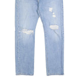 LEVI'S 501 BIG E Womens Jeans Blue Regular Straight Denim Light W28 L30