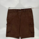 Tommy Hilfiger Cargo Shorts - 36W UK 16 Brown Cotton