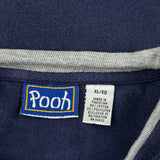 Eeyore Sport Disney Cartoon Sweatshirt - XL Navy Cotton Blend