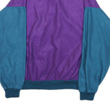 COLUMBIA Womens Purple & Blue Jacket XL Polyester Blend Zip Bomber Casual