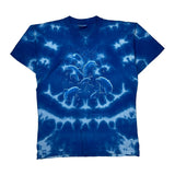 Churinga Single Stitch T-Shirt - Medium Blue Cotton