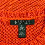 Ralph Lauren Jumper - Small Orange Acrylic