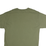 CHAMPION Mens Green Sierra College Wolverines Graphic T-Shirt 2XL Short Sleeve