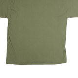 CHAMPION Mens Green Sierra College Wolverines Graphic T-Shirt 2XL Short Sleeve