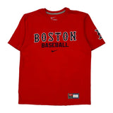 Boston Baseball Nike Mlb T-Shirt - Large Red Cotton