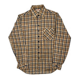 Levis Checked Shirt - Medium Brown Cotton
