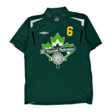 Bc Floorball Federation Umbro Graphic Football Shirt - Large Green Polyester