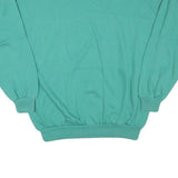 ACKERMANN Mens Blue Crew Neck L Sweatshirt Cotton Blend Pullover Casual Wear