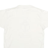 HANES Mens White U.O.P.s Graphic T-Shirt L Short Sleeve Crew Neck Cotton Blend