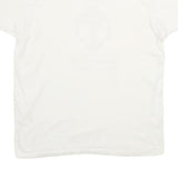 HANES Mens White U.O.P.s Graphic T-Shirt L Short Sleeve Crew Neck Cotton Blend