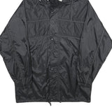 MCKINLEY Mens Black Nylon Outdoor Jacket S Zip Hooded Lightweight