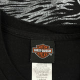 Dublin, Ireland Harley Davidson Graphic T-Shirt - Large Black Cotton