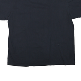 NAUTICA Mens Black Graphic T-Shirt L Short Sleeve Crew Neck Cotton Blend