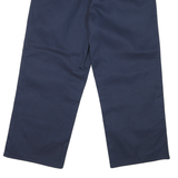 BEN DAVIS Mens Cotton Blend Navy Loose Straight Trousers W30 L24 Workwear