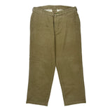 Tommy Hilfiger Cord Trousers - 36″ Waist Khaki Cotton
