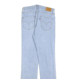 LEVI'S Big E Womens Slim Blue Denim Light W28 L30 Slim Fit Zip Jeans