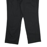 DICKIES Womens Black Relaxed Straight Leg Cotton Blend Trousers W44 L31 Workwear