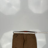 Dickies Cargo Pants - 32W 32L Brown Cotton Blend