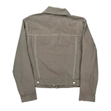 Gap Denim Jacket - Small Beige Cotton